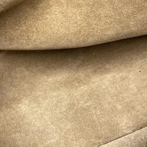 LOEWE T Shopper Bag/Repeat - Gray Beige Leather Tote Bag 513-080725 - Picture 12 of 14